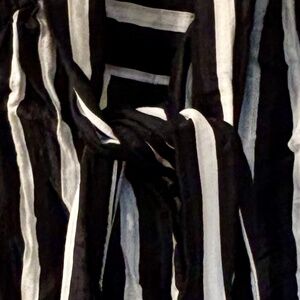 Lightweight Striped Shirt with Tie